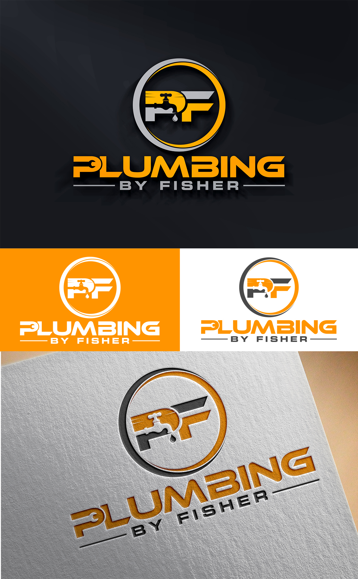 Design de Logo par Imran_me pour Plumbing By Fisher, Inc. | Design #30331165