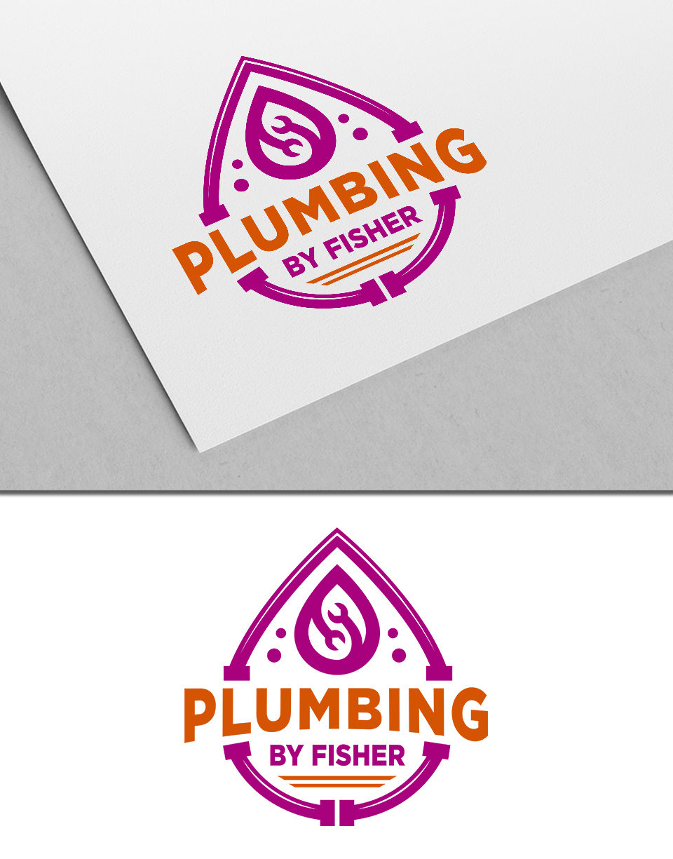 Logo-Design von WODEXZ für Plumbing By Fisher, Inc. | Design #30368743