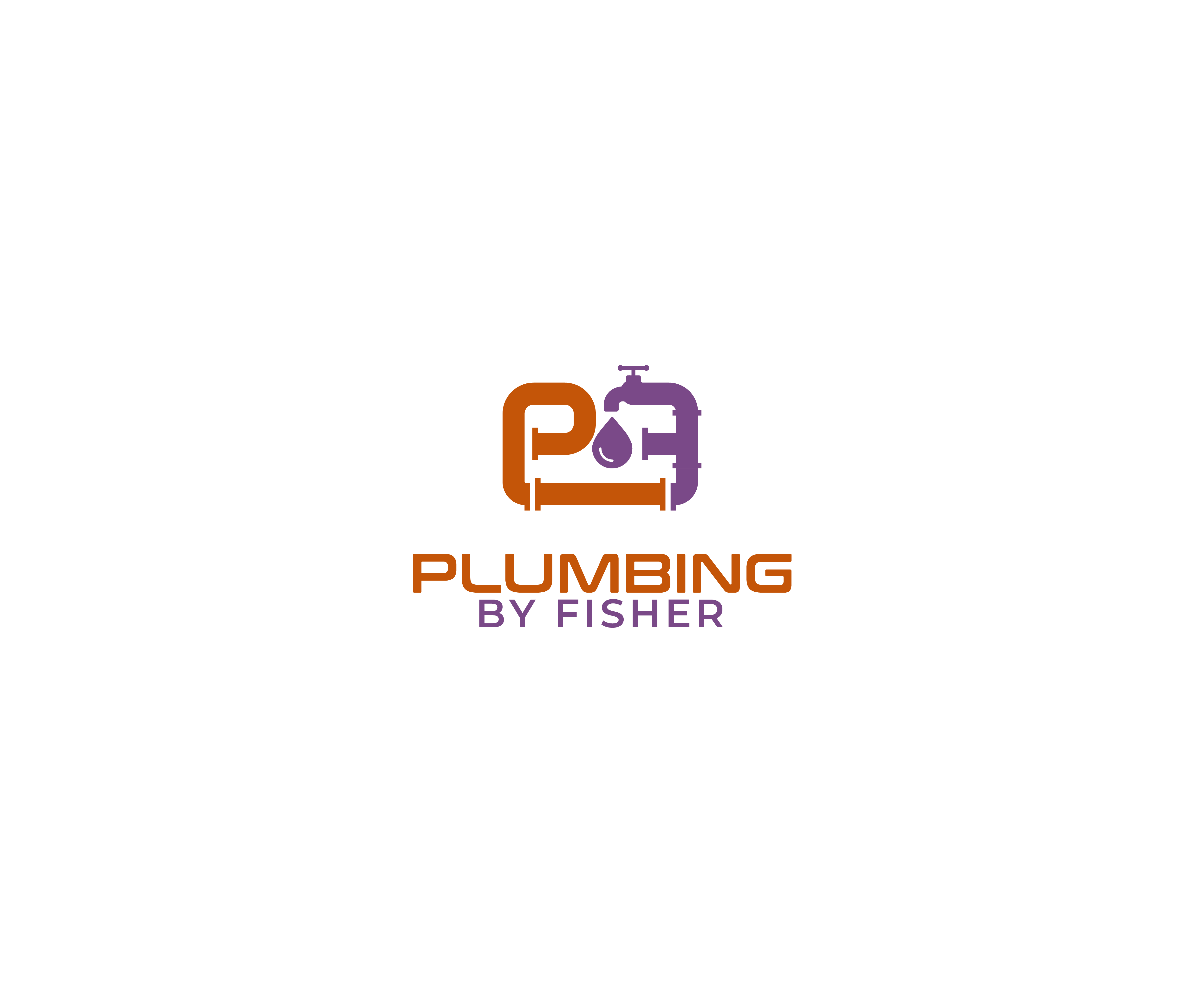 Logo Design by Abyan Shaqeel for Plumbing By Fisher, Inc. | Design #30364142
