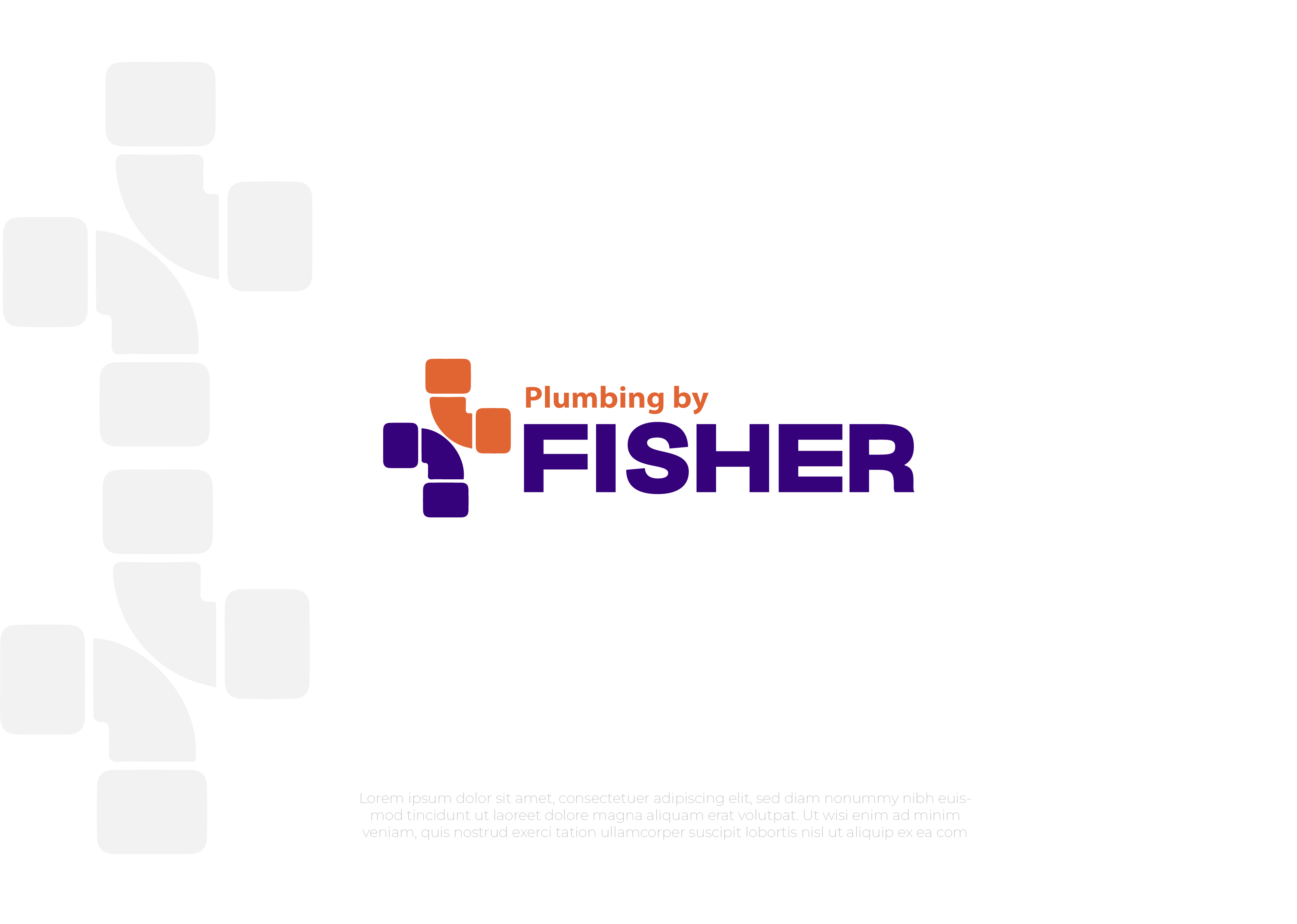Logo Design by miloje1207 for Plumbing By Fisher, Inc. | Design #30368719