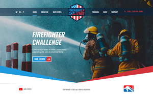 Wordpress Design by MAHABA for First Responder Institute | Design: #30330006
