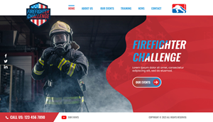 Wordpress Design by MAHABA for First Responder Institute | Design: #30330007