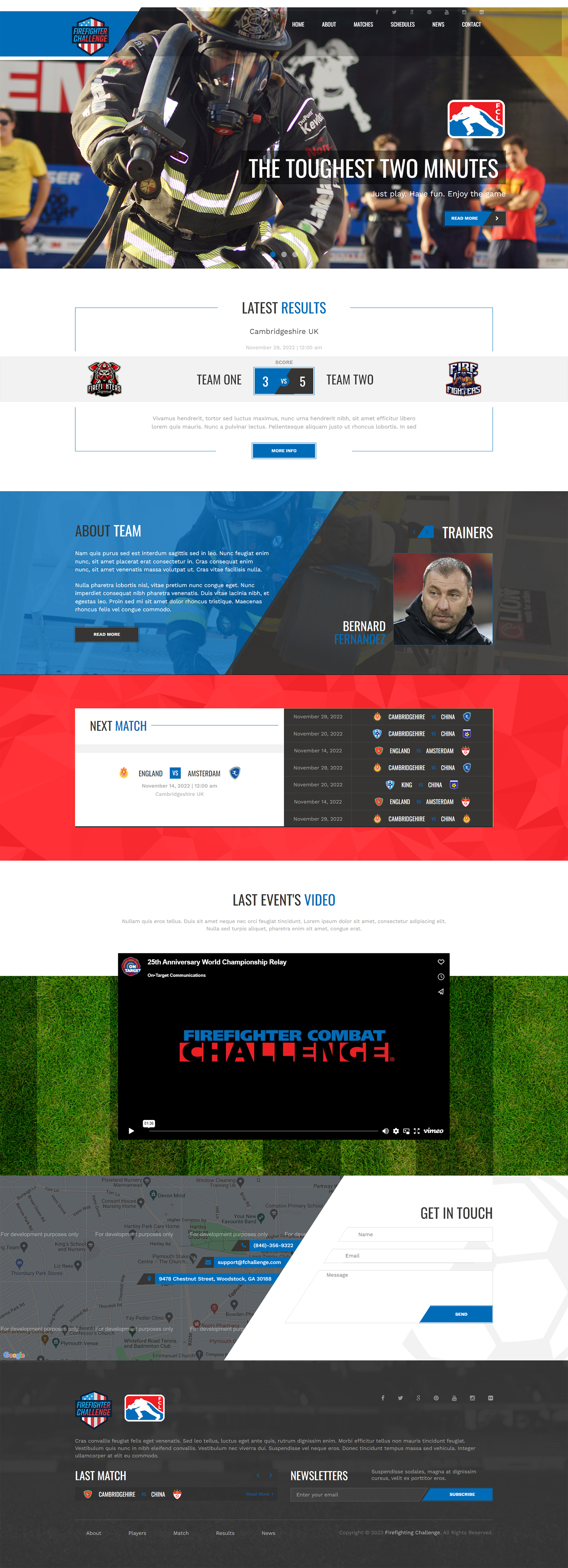 Diseño Wordpress por M79 para First Responder Institute | Diseño #30363048