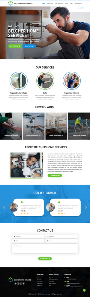 Web Design by pb for this project | Design: #30337571