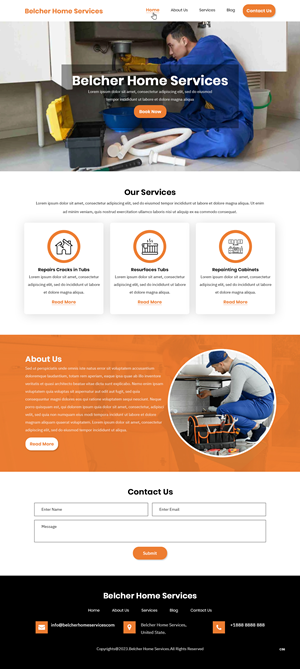 Web Design by pb for this project | Design: #30337576