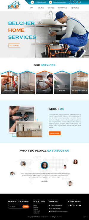 Web Design by pb for this project | Design: #30337579
