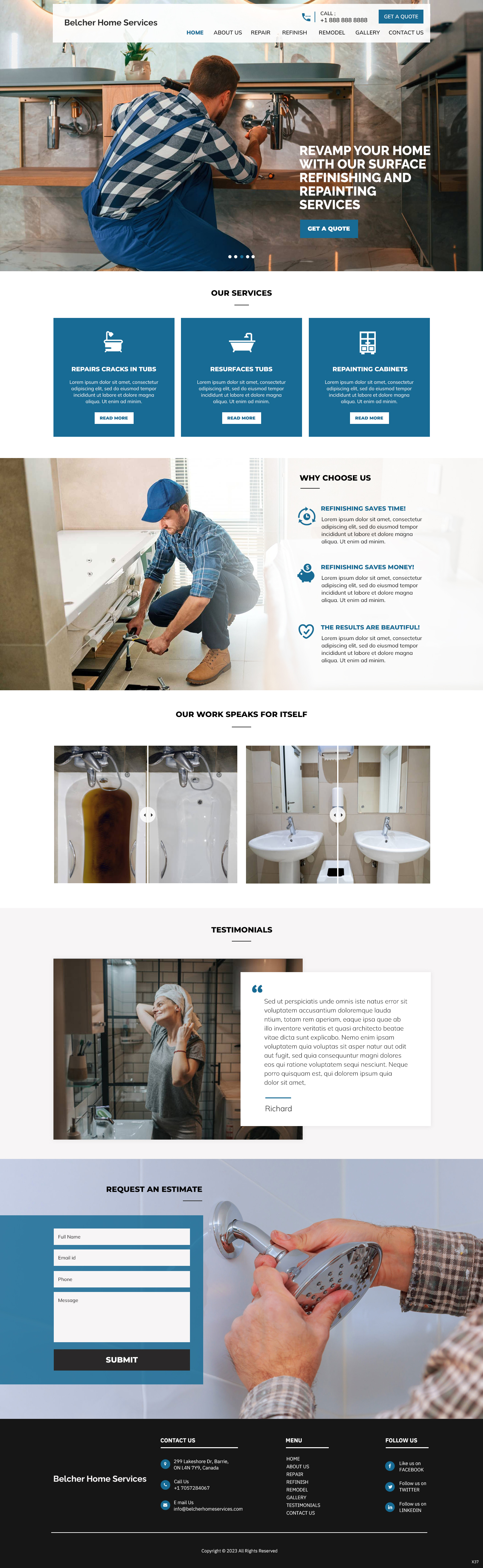 Web Design by pb for this project | Design #30337582