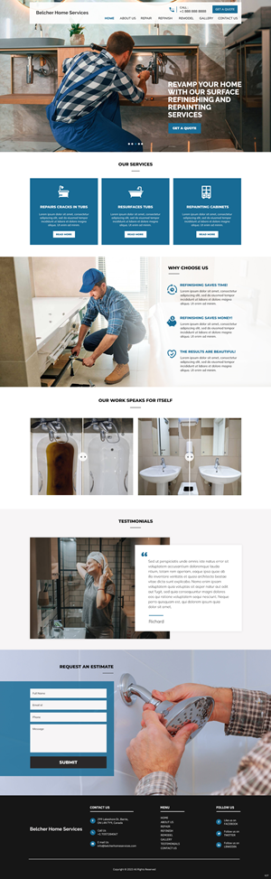 Web Design by pb for this project | Design: #30337582