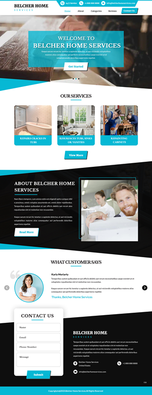 Web Design by pb for this project | Design: #30347801