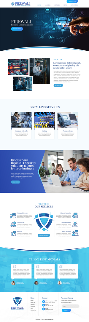 Web Design by MAHABA for ONEELEVEN | Design: #30336368