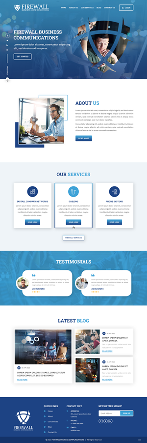 Web Design by pb for ONEELEVEN | Design: #30337614
