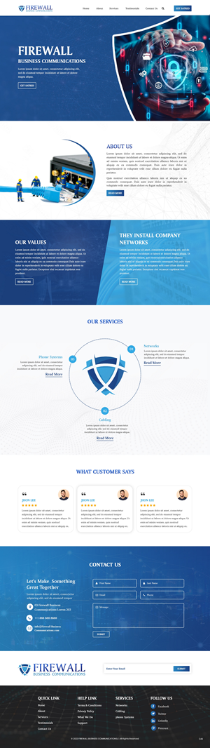 Web Design by pb for ONEELEVEN | Design: #30337615
