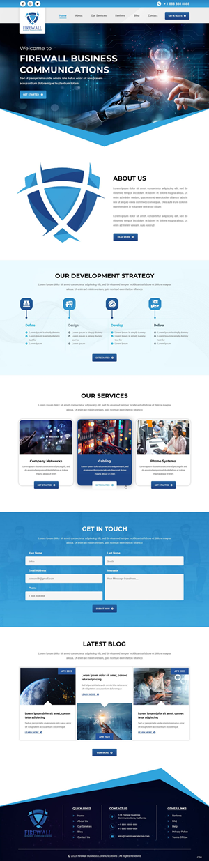 Web Design by pb for ONEELEVEN | Design: #30337621
