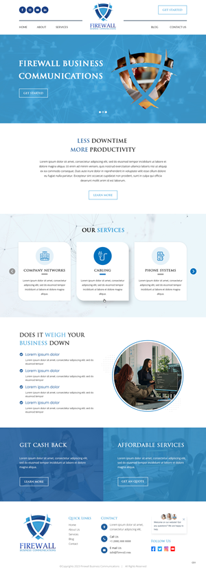 Web Design by pb for ONEELEVEN | Design: #30337624