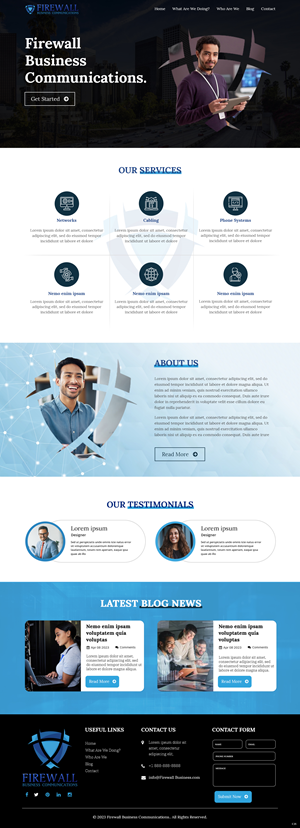 Web Design by pb for ONEELEVEN | Design: #30347854