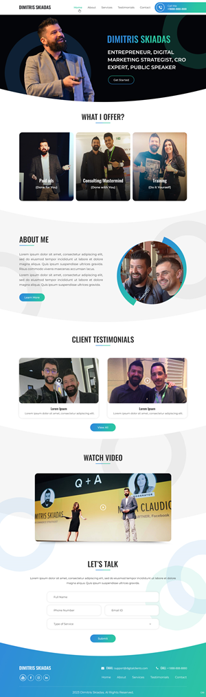Web Design by pb for 20 Digital Playroom limited | Design: #30337590