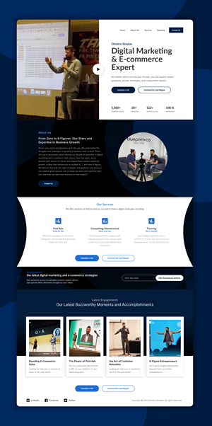 Web Design by AymanePro ™ for 20 Digital Playroom limited | Design #30350242