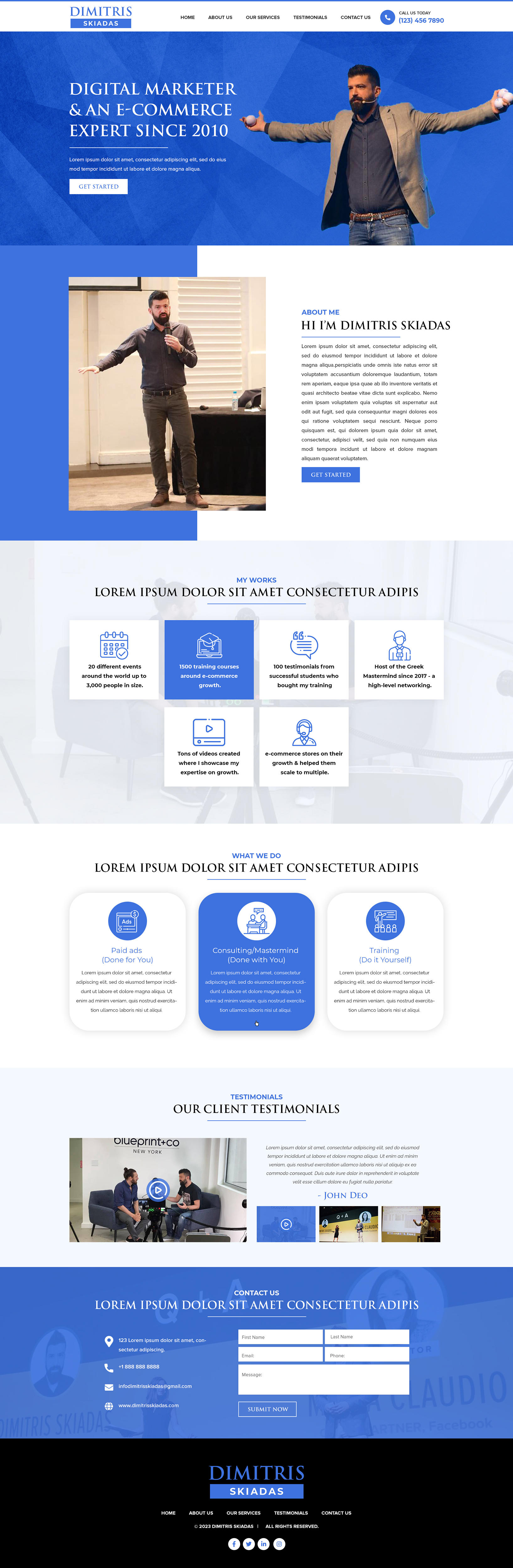 Web Design by Titan Eagle for 20 Digital Playroom limited | Design #30337818