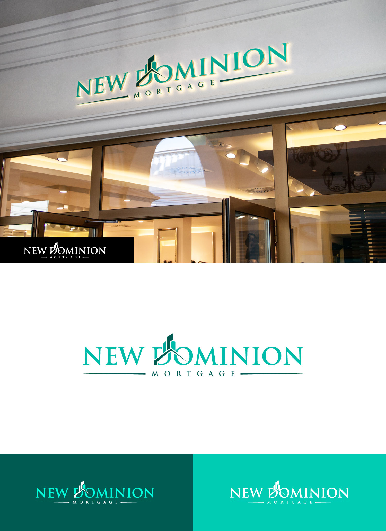 Logo Design by AyaanArt for New Dominion Mortgage | Design #30339276