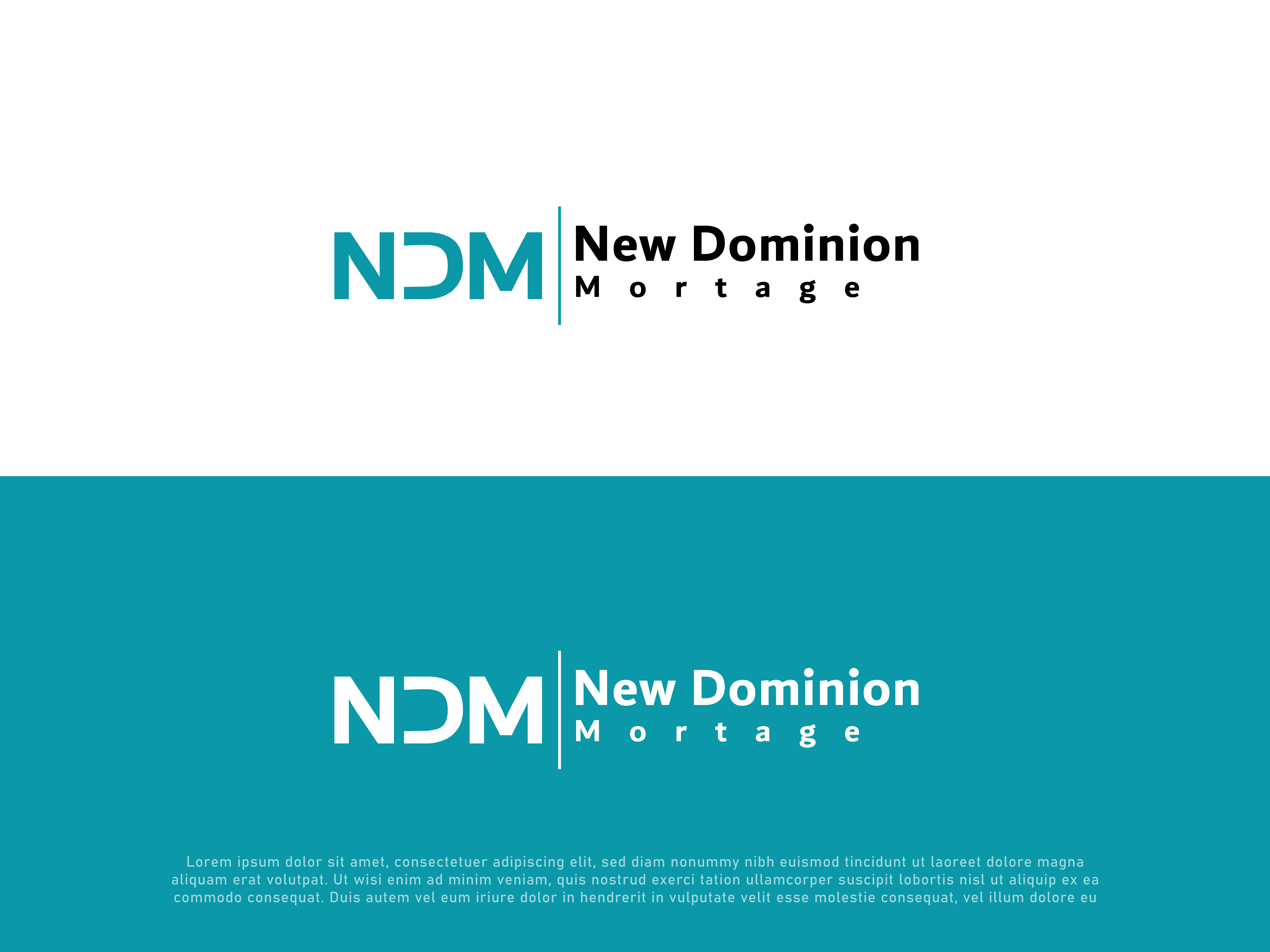 Logo Design by 99 Art.. for New Dominion Mortgage | Design #30344992
