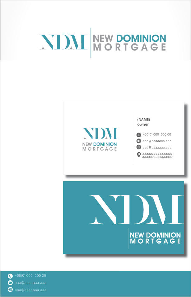Logo Design by zebronicgraphic for New Dominion Mortgage | Design #30337802