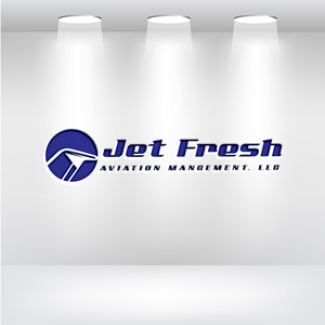 Logo Design by Uhm@design for Jet Fresh Aviation Management, LLC.  | Design: #30339845