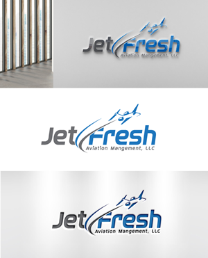 Logo Design by Cliping_path for Jet Fresh Aviation Management, LLC.  | Design: #30350901
