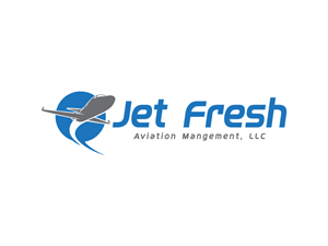 Logo Design by Cliping_path for Jet Fresh Aviation Management, LLC.  | Design: #30350909