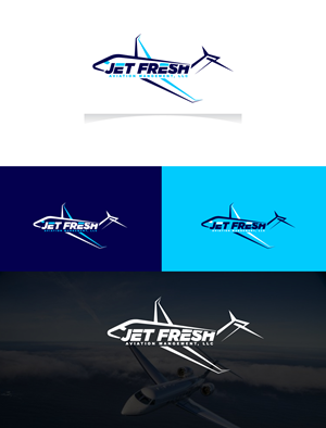 Logo Design by jonkonrad for Jet Fresh Aviation Management, LLC.  | Design: #30340495