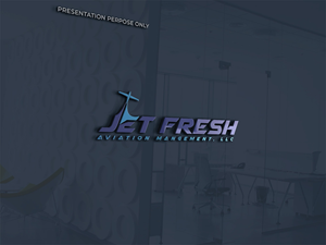 Logo Design by RS_Design for Jet Fresh Aviation Management, LLC.  | Design: #30352713