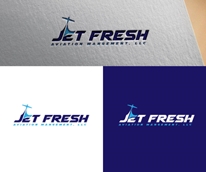 Logo Design by RS_Design for Jet Fresh Aviation Management, LLC.  | Design: #30352714