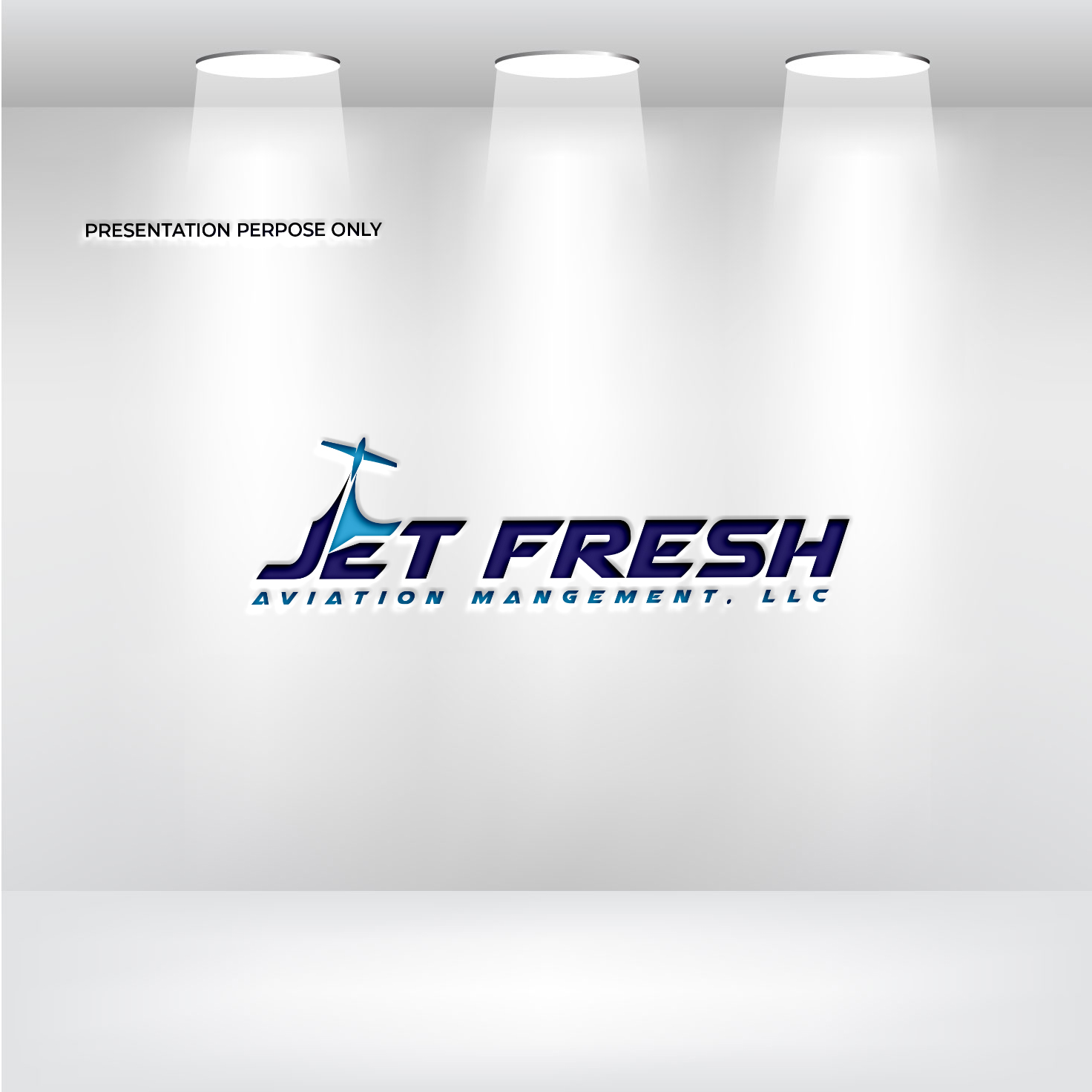 Logo Design by RS_Design for Jet Fresh Aviation Management, LLC.  | Design #30352715
