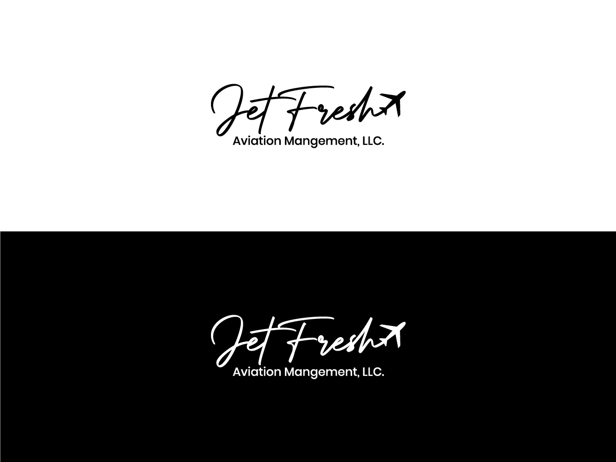 Logo Design by 439 Creations for Jet Fresh Aviation Management, LLC.  | Design #30345490