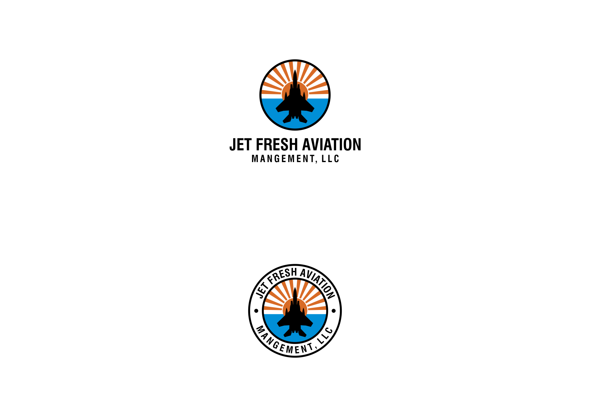 Design de Logo par Atiek pour Jet Fresh Aviation Management, LLC.  | Design #30339475