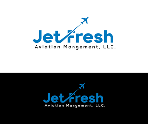 Logo Design by Kavth for Jet Fresh Aviation Management, LLC.  | Design: #30375402