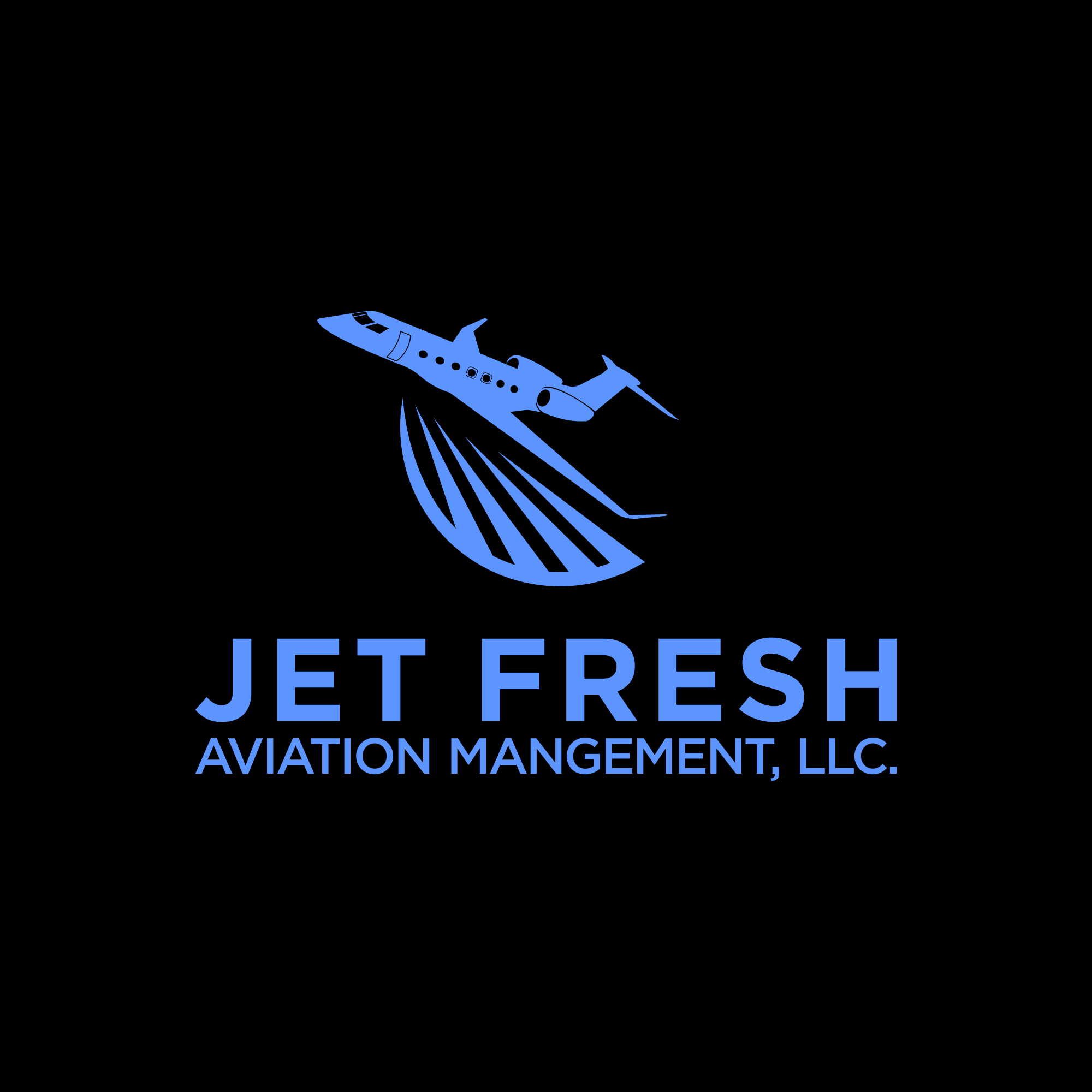 Logo Design by ngibad for Jet Fresh Aviation Management, LLC.  | Design #30358822