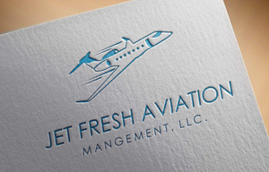 Logo Design by ngibad for Jet Fresh Aviation Management, LLC.  | Design: #30364642