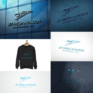 Logo Design by ngibad for Jet Fresh Aviation Management, LLC.  | Design: #30364857