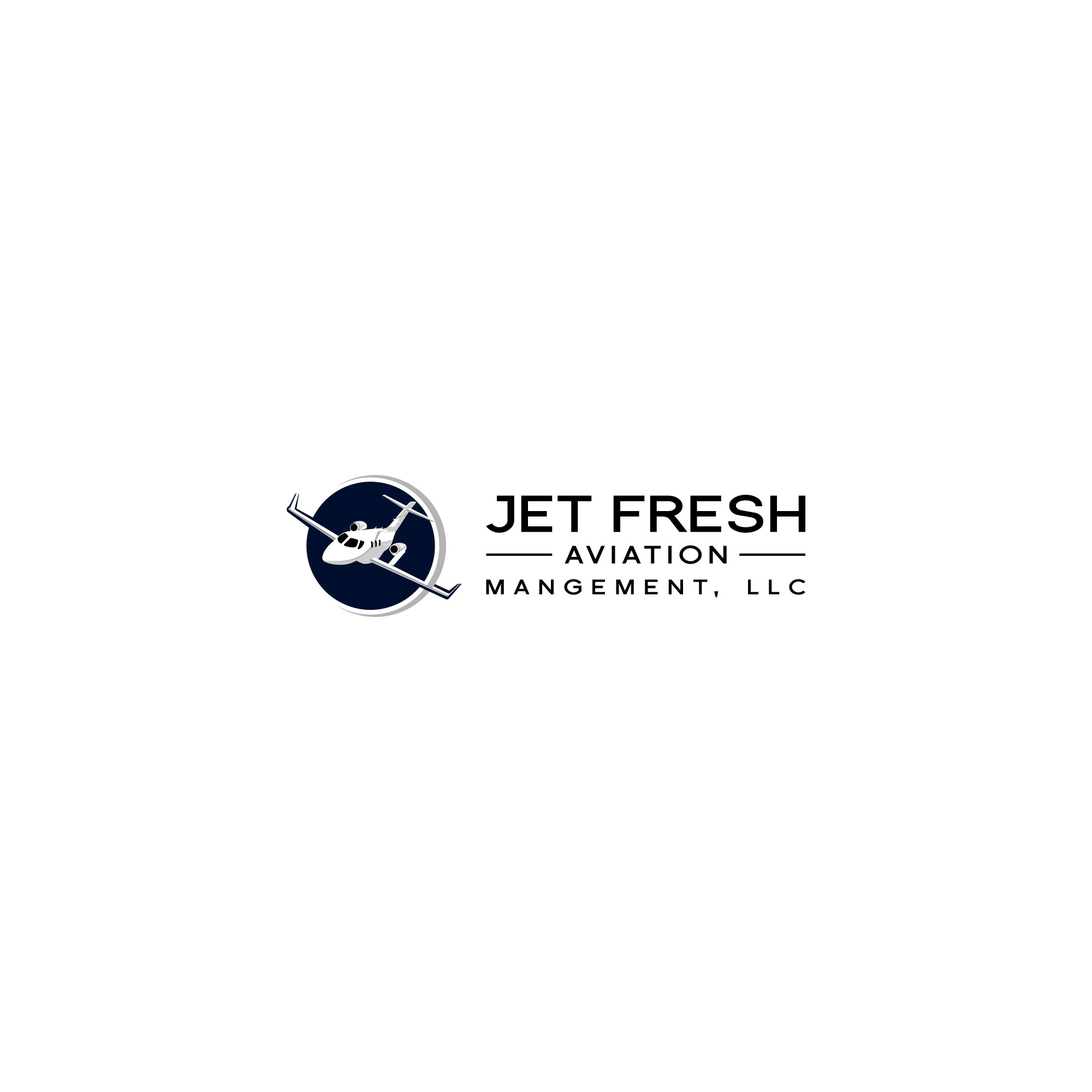 Logo-Design von Melon D für Jet Fresh Aviation Management, LLC.  | Design #30342458