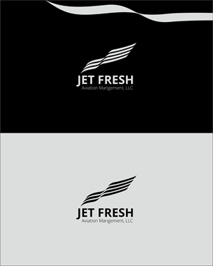 Logo Design by Student_art for Jet Fresh Aviation Management, LLC.  | Design: #30377965