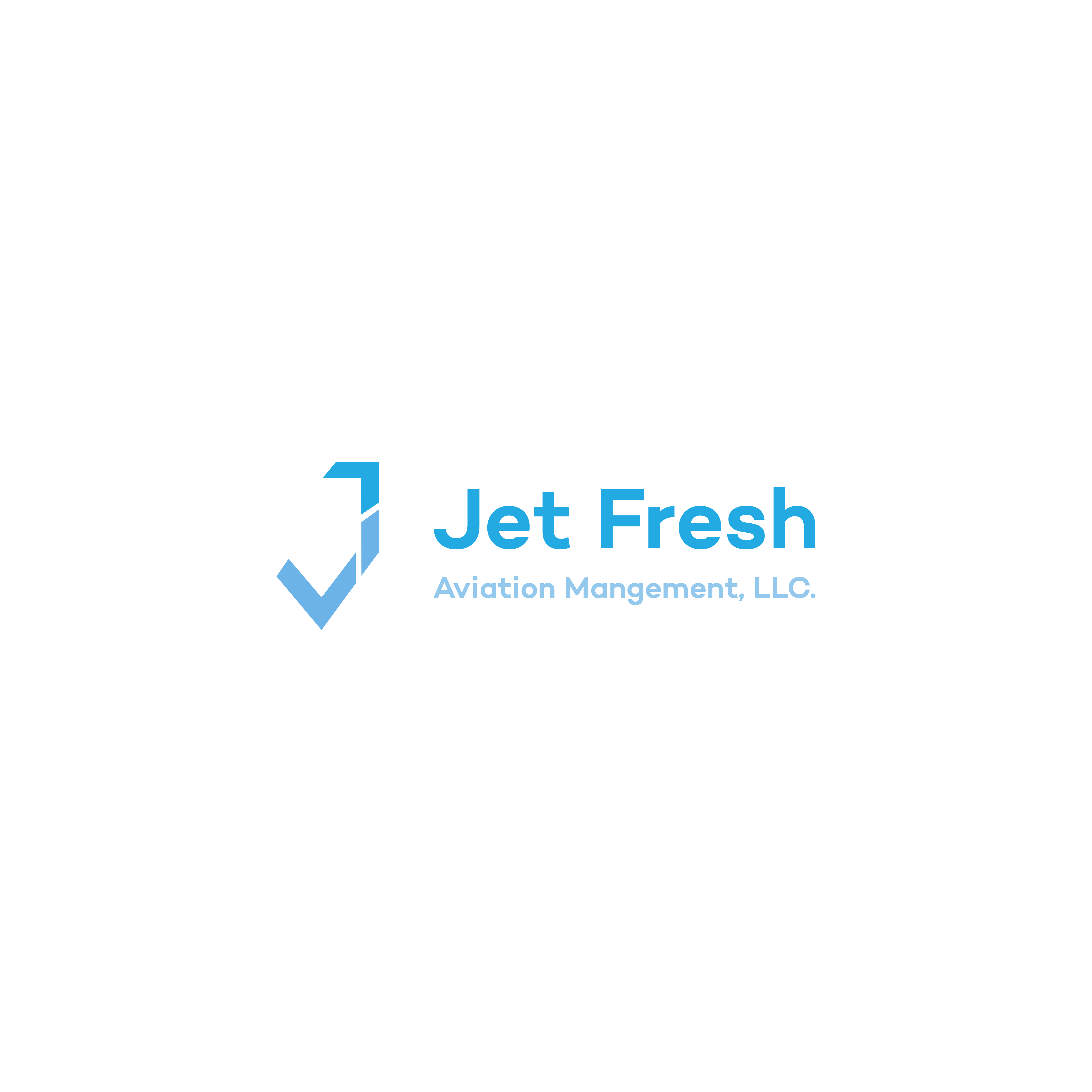 Logo Design by tahir shezan for Jet Fresh Aviation Management, LLC.  | Design #30345136