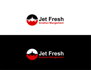 Logo Design by trojni for Jet Fresh Aviation Management, LLC.  | Design: #30365101