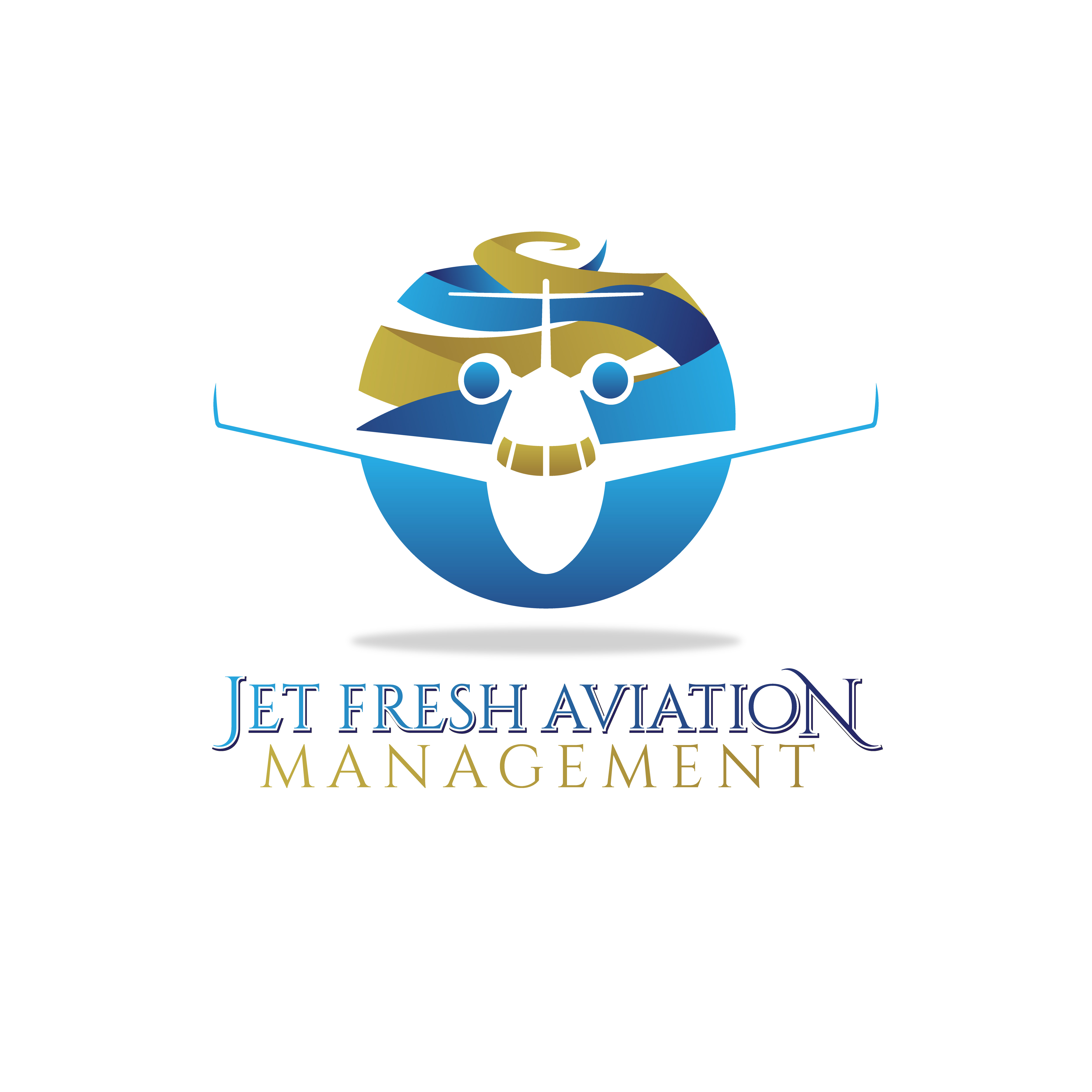 Logo Design by Appy Design for Jet Fresh Aviation Management, LLC.  | Design #30339801