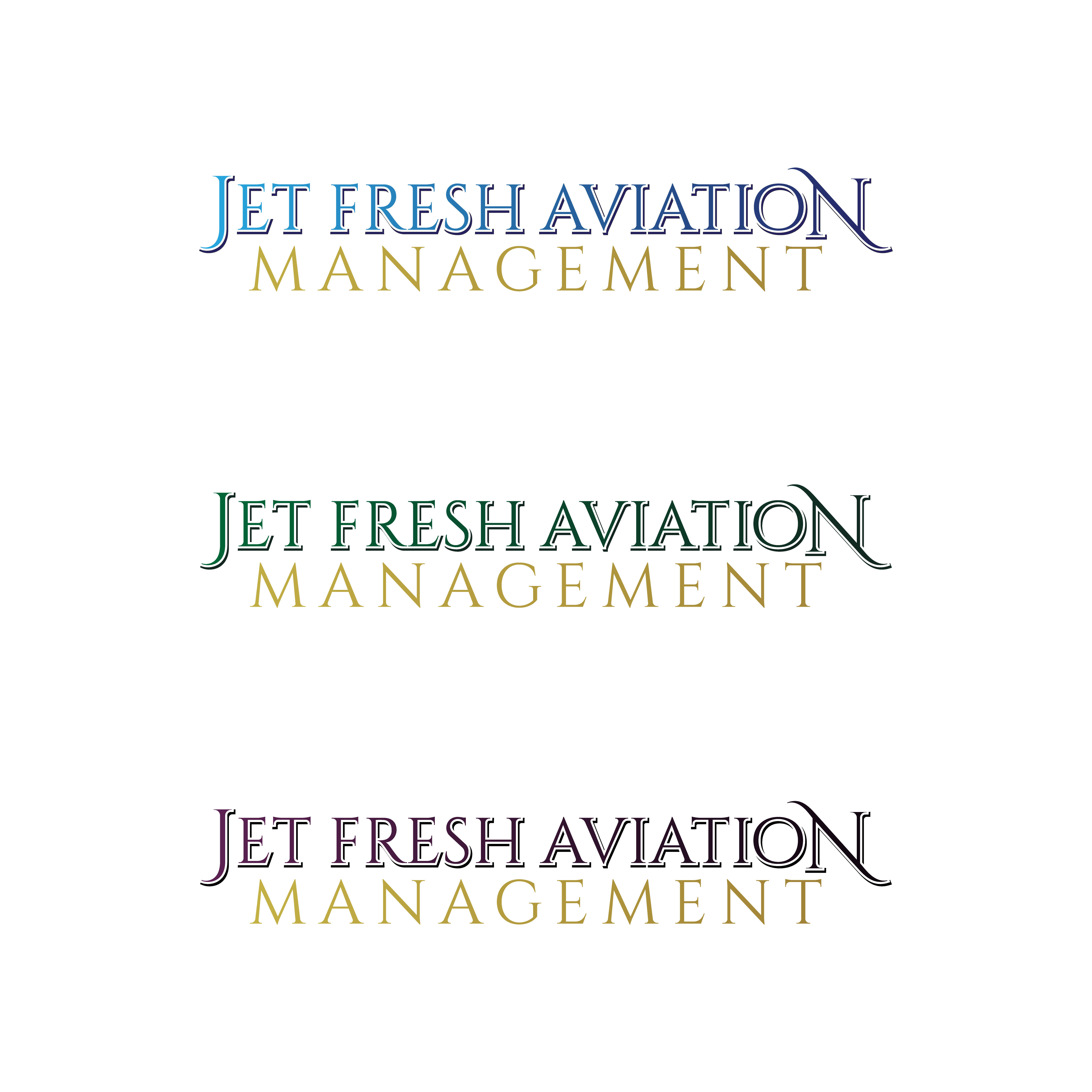 Logo Design by Appy Design for Jet Fresh Aviation Management, LLC.  | Design #30351698