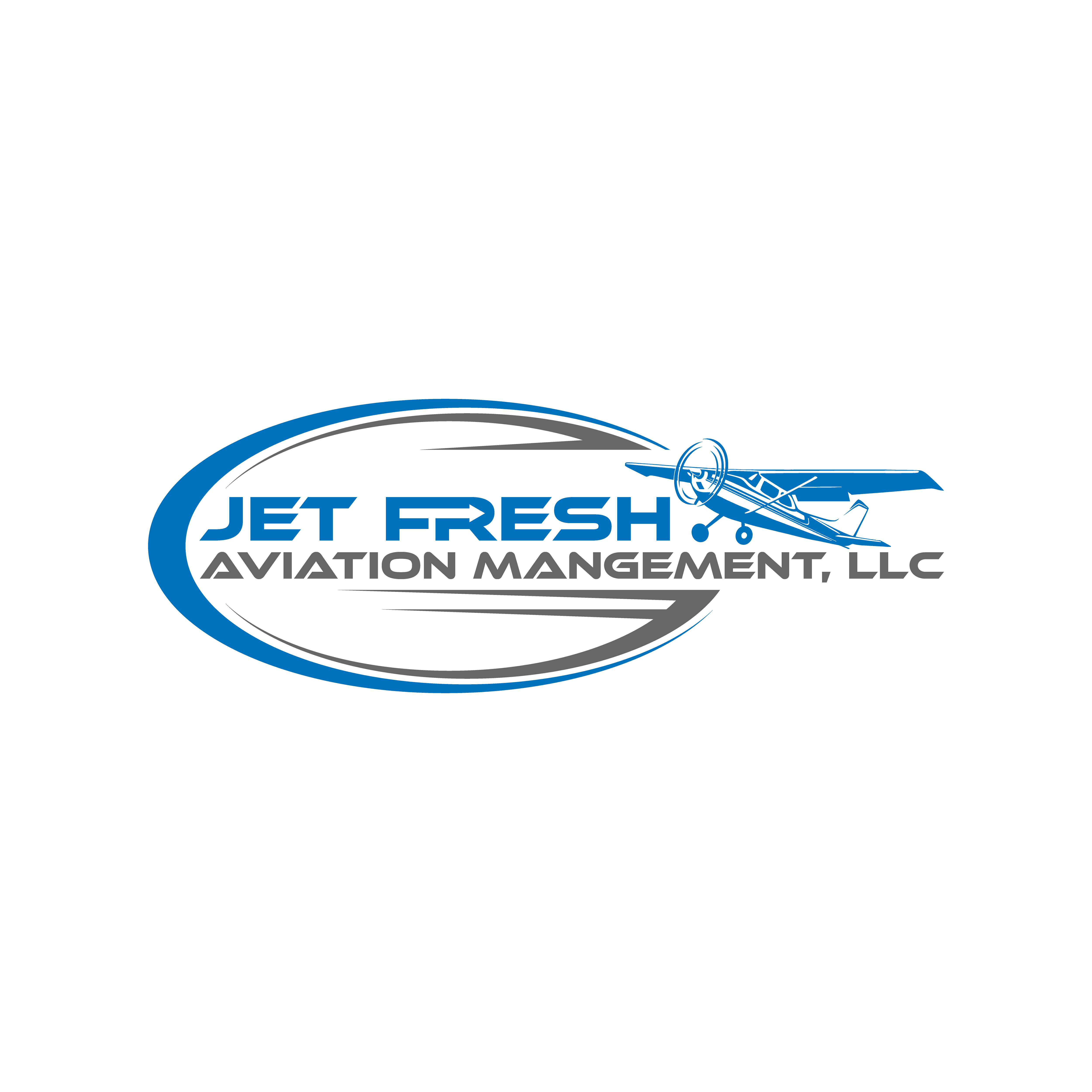 Logo Design by Tareq8881 for Jet Fresh Aviation Management, LLC.  | Design #30350848
