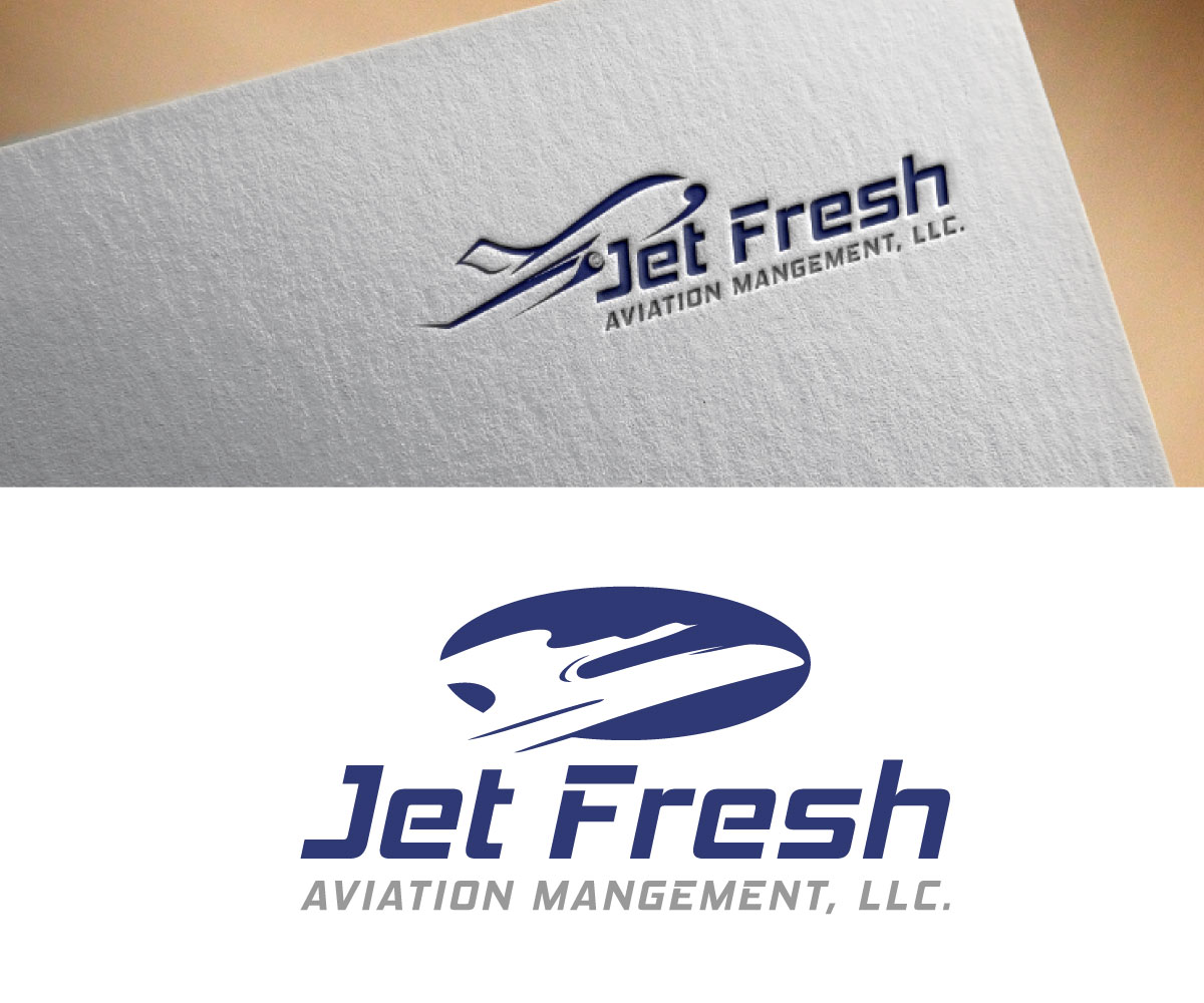 Diseño de Logo por hirosmek para Jet Fresh Aviation Management, LLC.  | Diseño #30339820