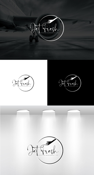 Design de Logo par RohimaArt pour Jet Fresh Aviation Management, LLC.  | Design #30344837