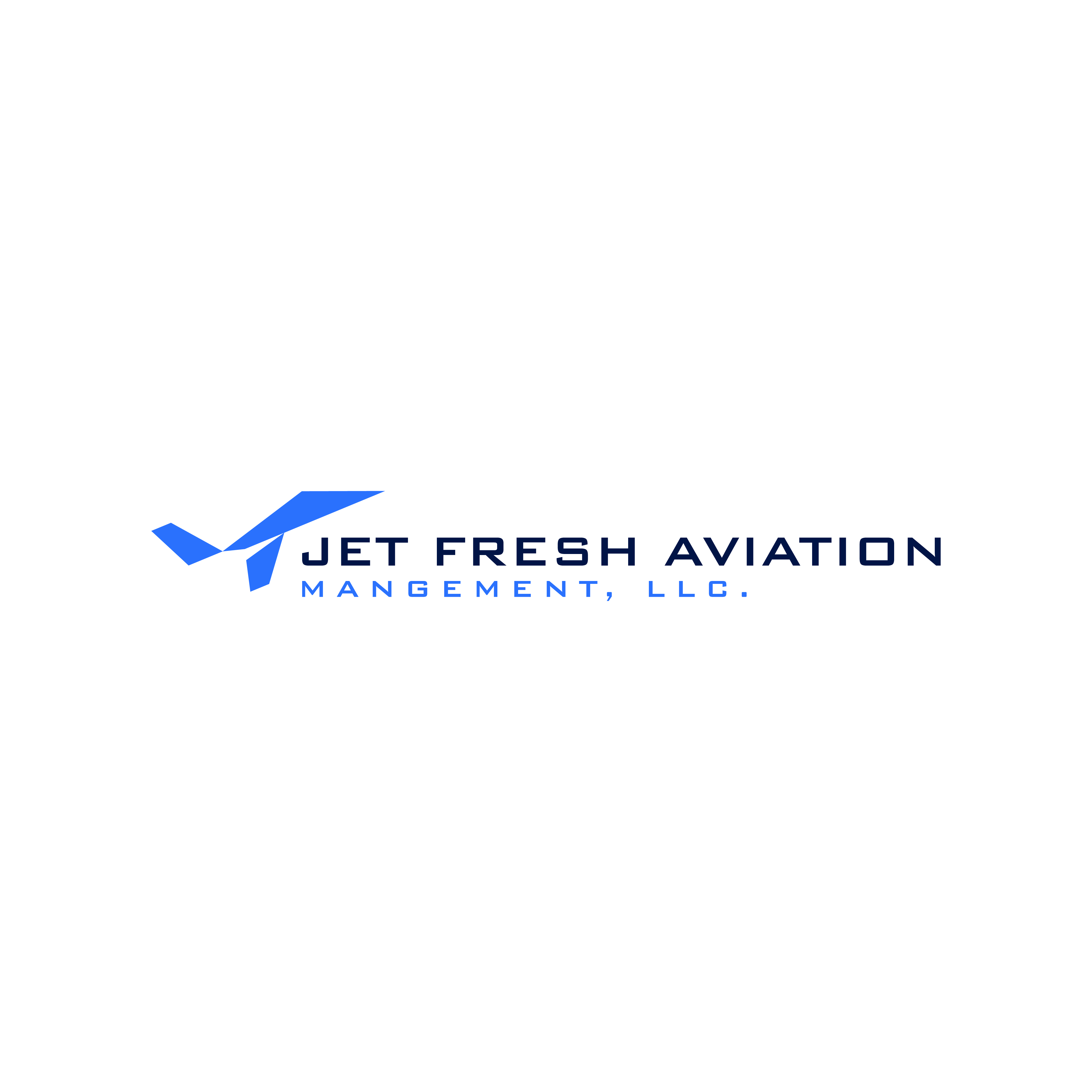 Logo Design by Designing Key for Jet Fresh Aviation Management, LLC.  | Design #30381969