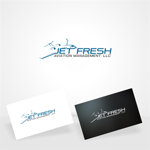Logo Design by Arham Hidayat for Jet Fresh Aviation Management, LLC.  | Design: #30363460