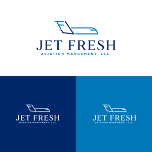 Logo Design by sangeloenriquez for Jet Fresh Aviation Management, LLC.  | Design: #30343277